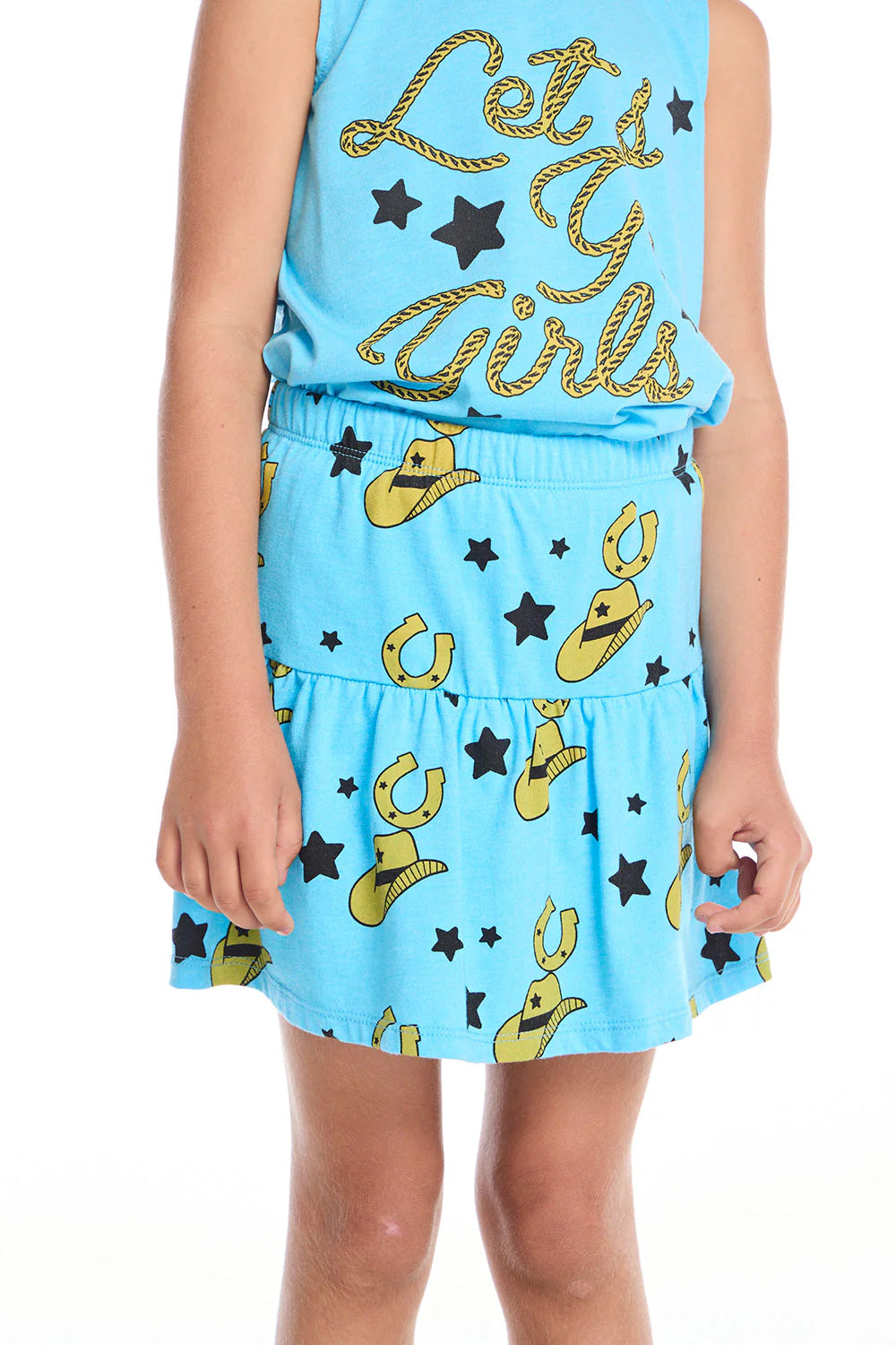 girls western theme skirt