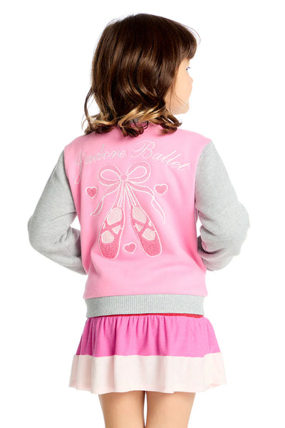 girls ballet varsity jacket