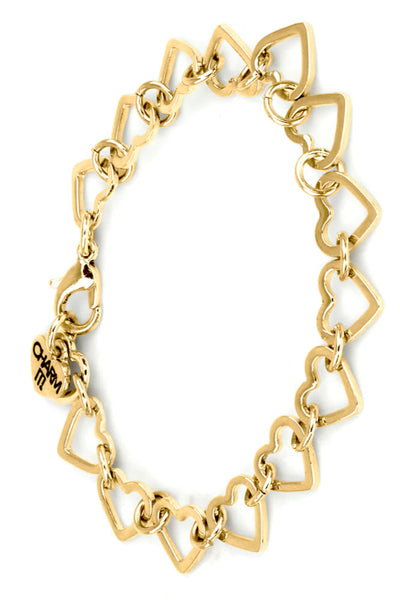 heart link bracelet