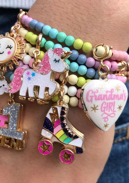 charm grandma`s girl locket