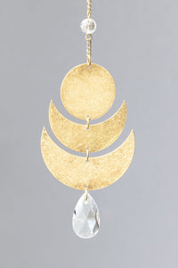 crystal mini suncatcher lunar