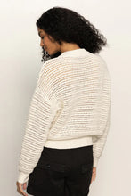 Load image into Gallery viewer, open knit bomber
