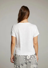 Load image into Gallery viewer, short sleeve slub v tee
