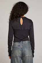 Load image into Gallery viewer, long sleeve corset tee

