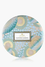 Load image into Gallery viewer, 3 wick candle - california summers
