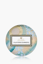 Load image into Gallery viewer, mini tin candle - california summers
