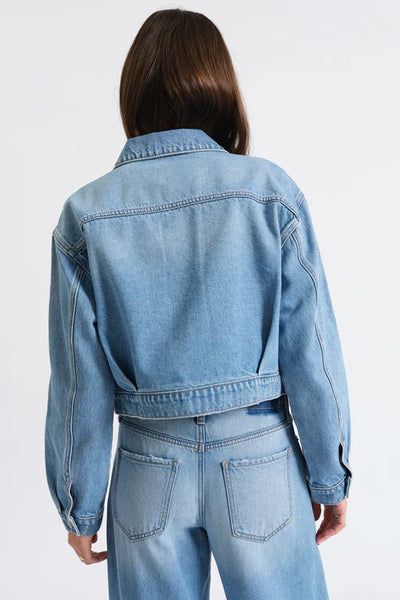 short denim jacket