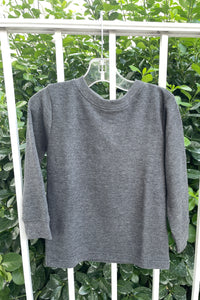 boys long sleeve solid thermal tee