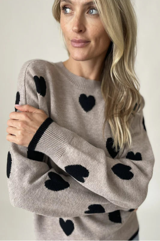 black hearts sweater