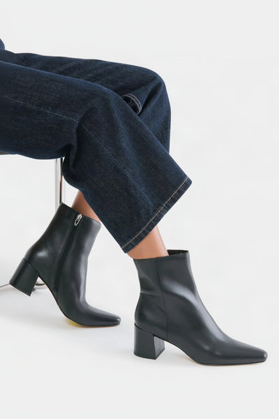 Crinkle Patent Bootie