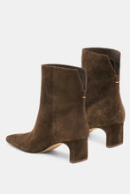 Load image into Gallery viewer, Suede Block Heel Bootie
