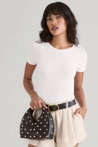 studded v bag