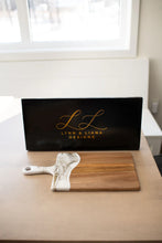 Load image into Gallery viewer, resin dip cheese board med quartz
