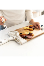 Load image into Gallery viewer, resin dip cheese board med quartz
