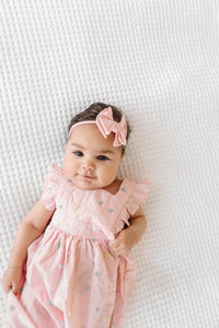 skinny bow baby headband