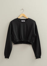 Load image into Gallery viewer, crop french terry sweatshirt
