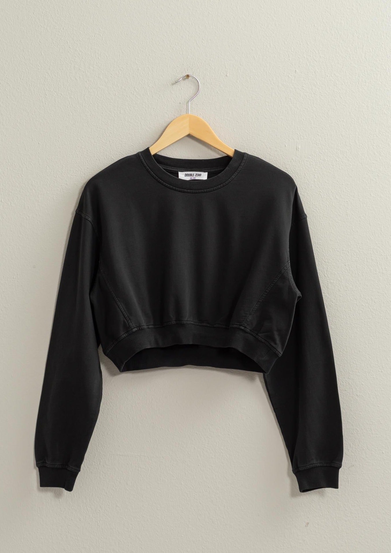 crop french terry sweatshirt – Ginger N' Cream™
