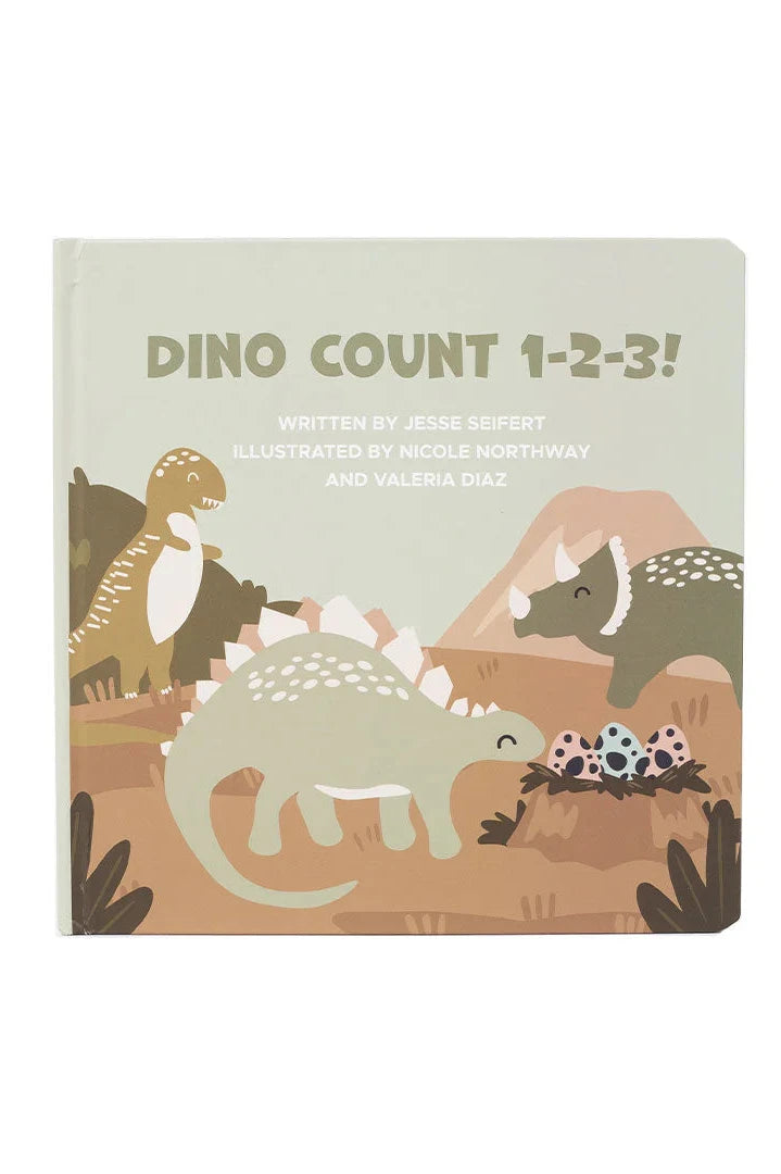 kids book dino count 123