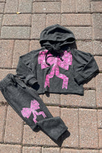 Load image into Gallery viewer, girls lace bow pant
