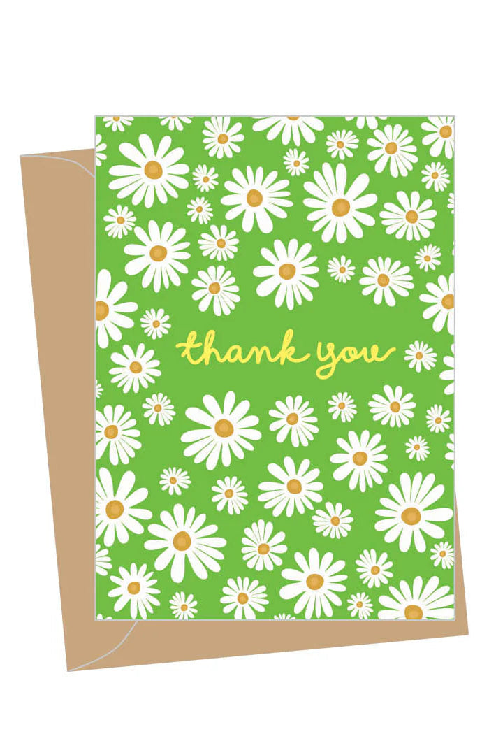 enc card thank you daisies