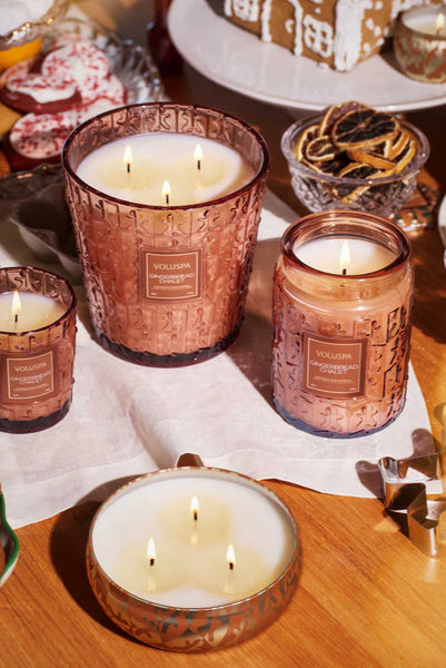 3wick candle gingerbread