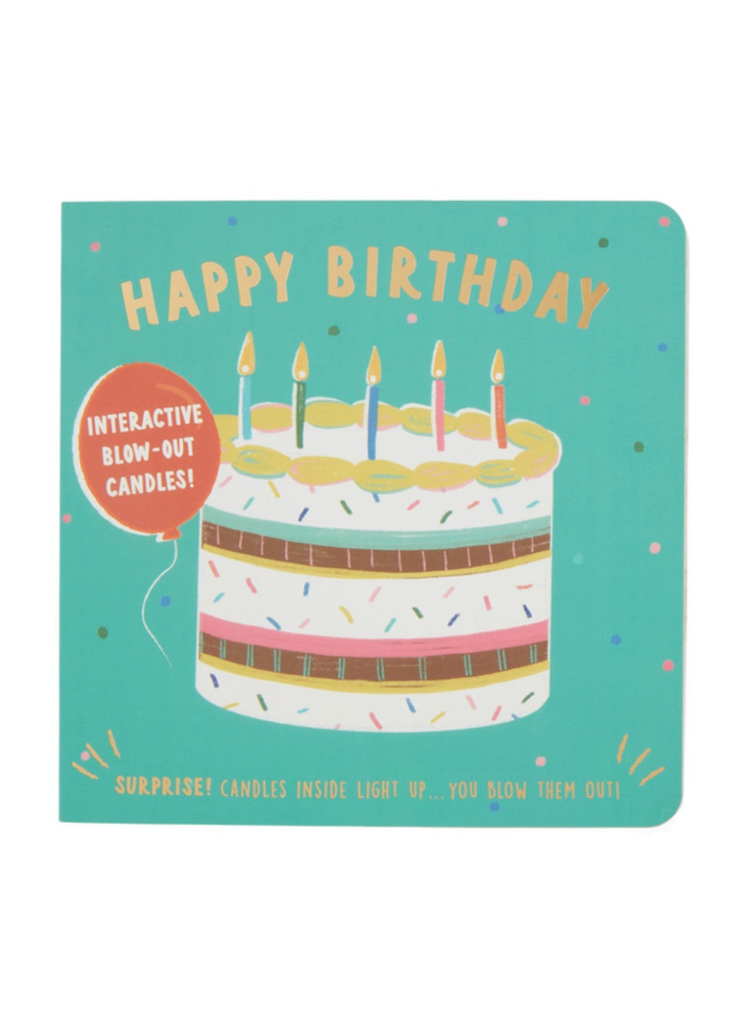 birthday board book