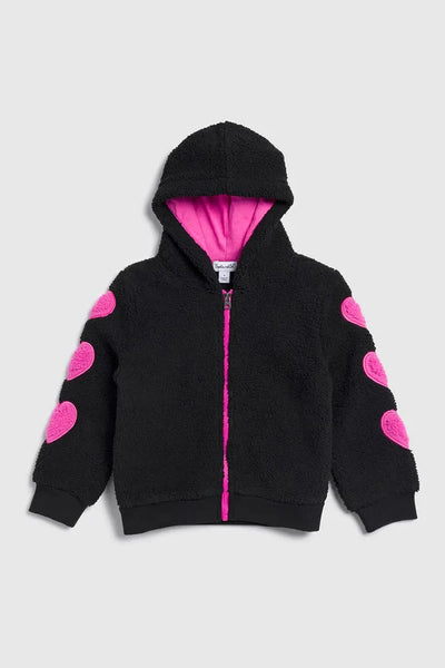 big hearts zip jacket