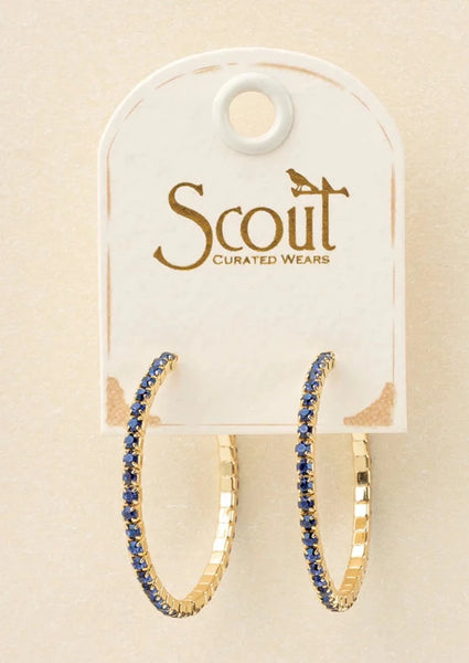 rhinestone hoop sm blue
