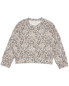 girls leo hacci crew neck
