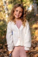 Load image into Gallery viewer, Girls Fuzzy Cardigan

