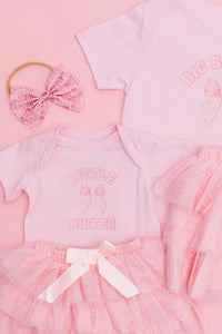 little sister bow bodysuit
