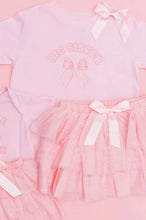 Load image into Gallery viewer, big sister bow t shirt
