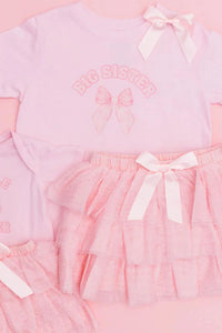 big sister bow t shirt