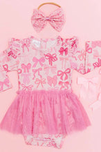 Load image into Gallery viewer, coquette bow tutu bodysuit
