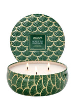 Load image into Gallery viewer, 3 wick tin candle - noble fir
