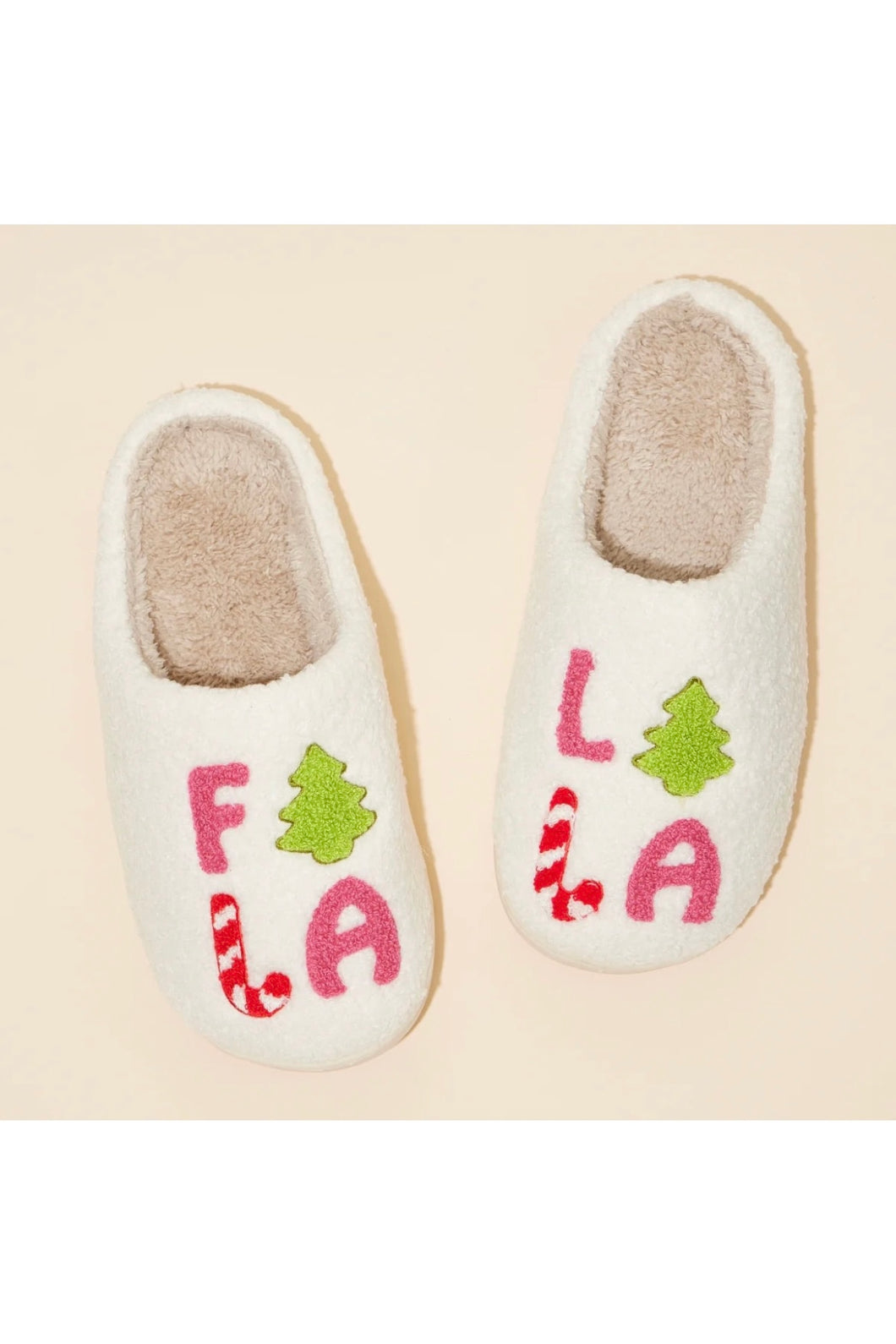 fa la la slippers