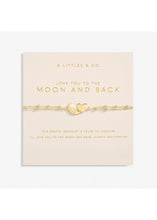 Load image into Gallery viewer, bracelet moon + back
