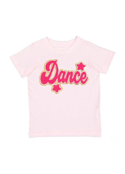 girls dance patch tee