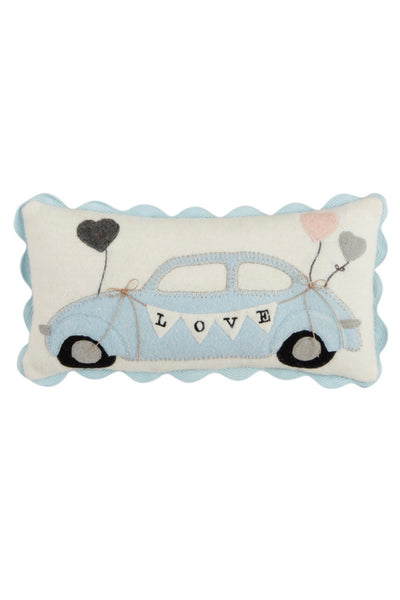 mini wedding felt pillow
