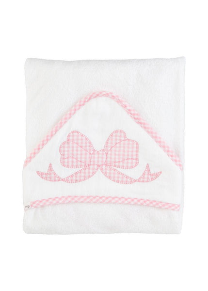 bow hooded towel