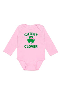 baby cutest clover onesie