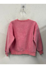 Load image into Gallery viewer, girls smiley stiched sweatshirt
