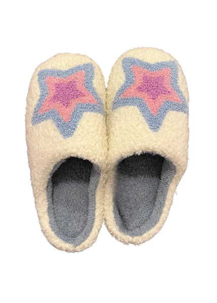 girls slippers star