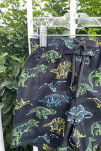Load image into Gallery viewer, boys neon dino board shorts
