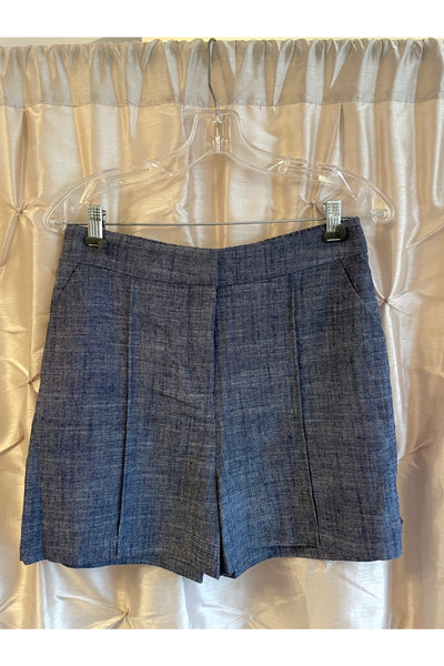 linen tailored shorts