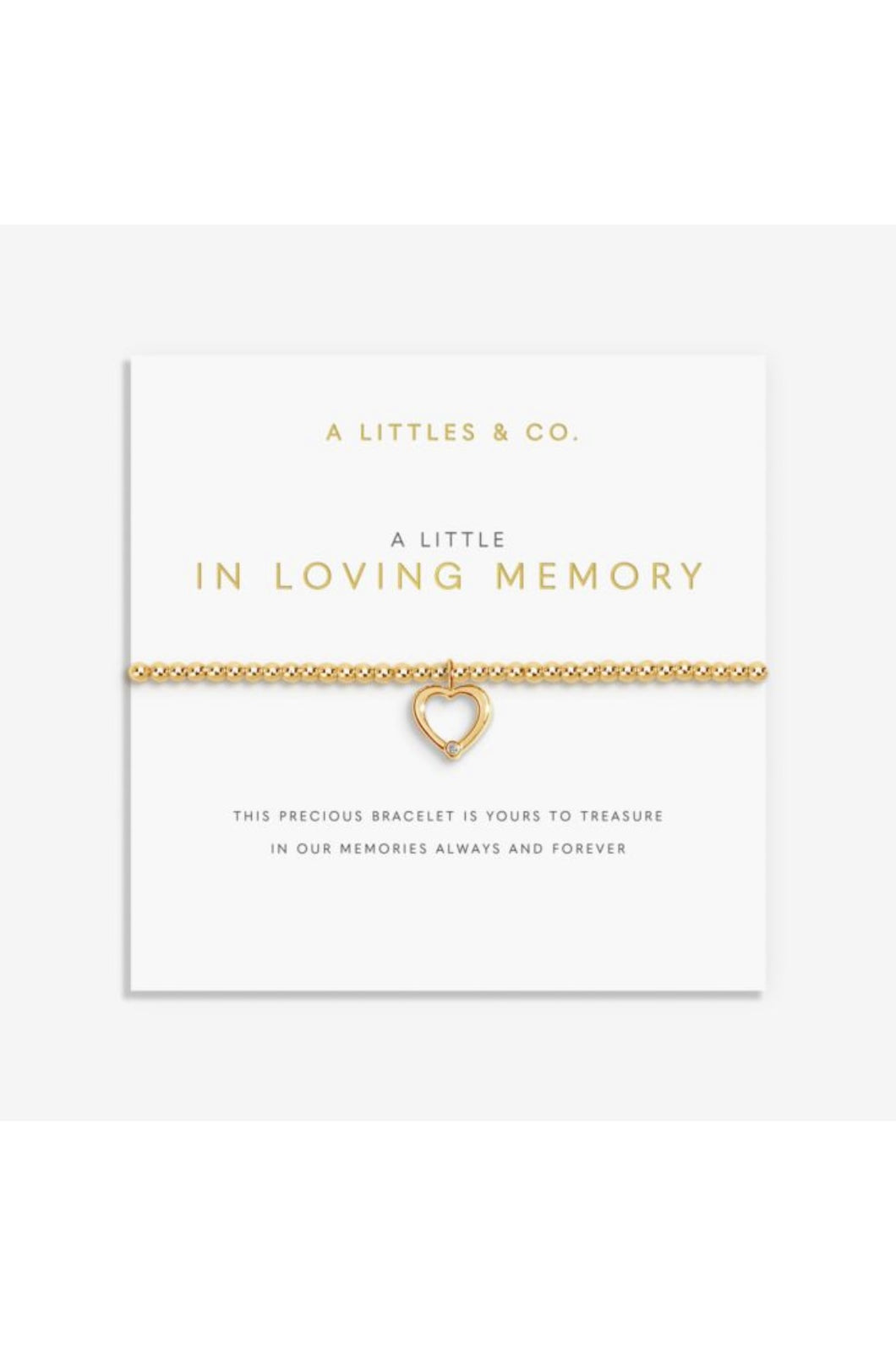 bracelet - in loving memory