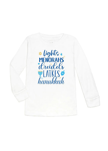 kids hanukkah fun tee