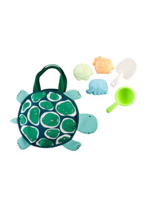 kids beach tote + toys