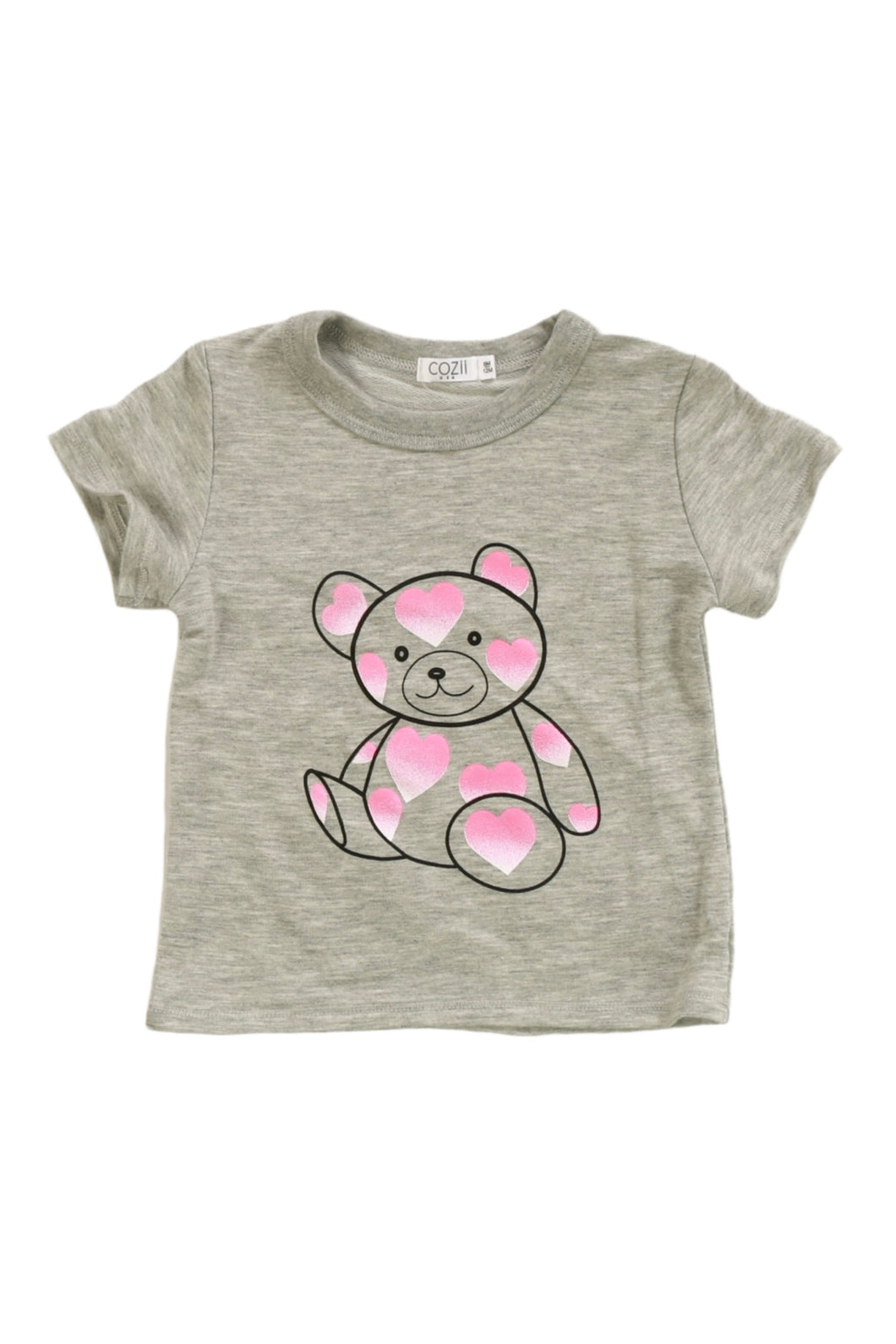 baby heart teddy tshirt