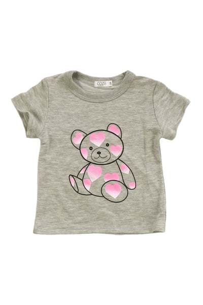 baby heart teddy tshirt